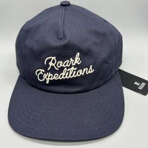Navy Roark Venture Snapback Hat